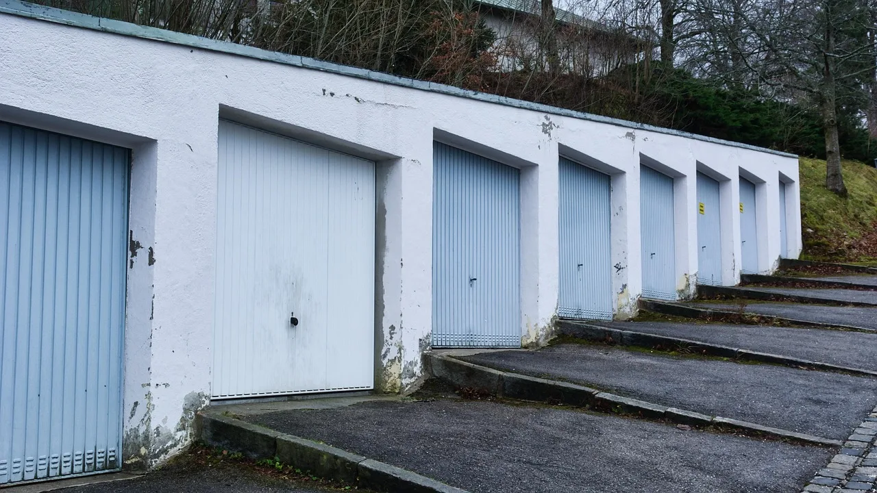 garages, garage doors, parking spaces, parking spot, architecture, car wallpapers, traffic, fertiggarrage, car, row, the atmosphere, mood, classic, nostalgic. Garage Door Service Hiring and Technician Training